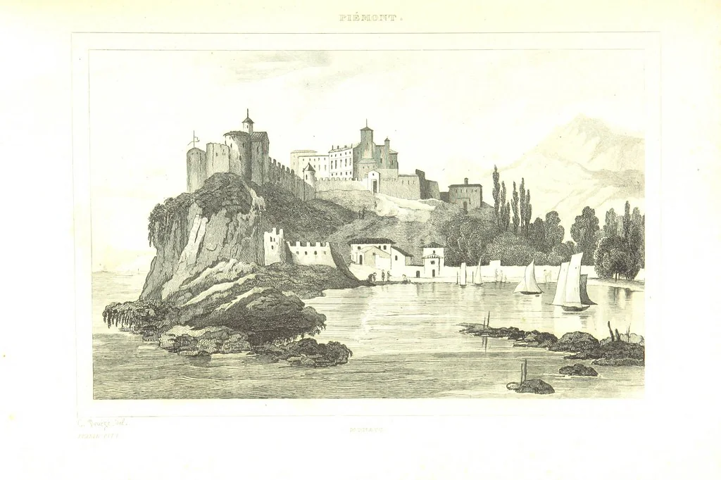 An illustration from Italie Pittoresque. Tableau historique et descriptif de l'Italie, du Piémont, de la Sardaigne, de Malte, de la Sicile et de la Corse, par ... De Norvins, C. Nodier ... Orné de dessins, etc, 1834, leaf 101