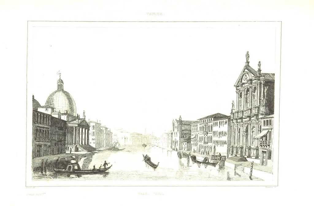 An illustration from Italie Pittoresque. Tableau historique et descriptif de l'Italie, du Piémont, de la Sardaigne, de Malte, de la Sicile et de la Corse, par ... De Norvins, C. Nodier ... Orné de dessins, etc, 1834, leaf 185