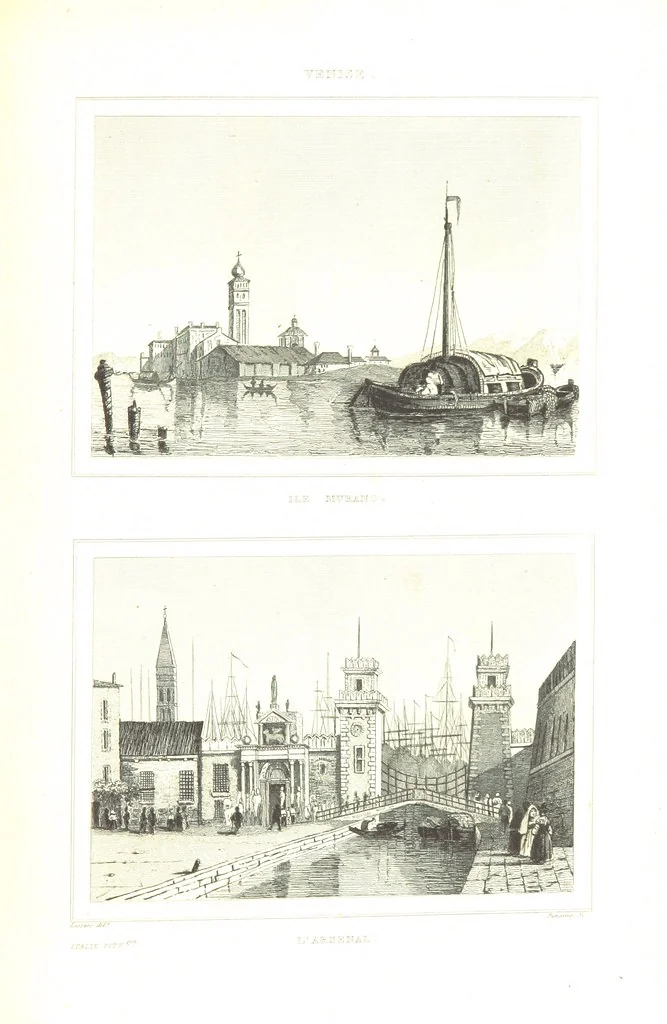 An illustration from Italie Pittoresque. Tableau historique et descriptif de l'Italie, du Piémont, de la Sardaigne, de Malte, de la Sicile et de la Corse, par ... De Norvins, C. Nodier ... Orné de dessins, etc, 1834, leaf 191