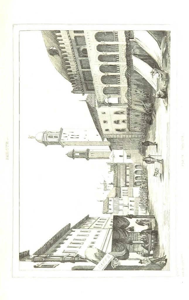 An illustration from Italie Pittoresque. Tableau historique et descriptif de l'Italie, du Piémont, de la Sardaigne, de Malte, de la Sicile et de la Corse, par ... De Norvins, C. Nodier ... Orné de dessins, etc, 1834, leaf 197