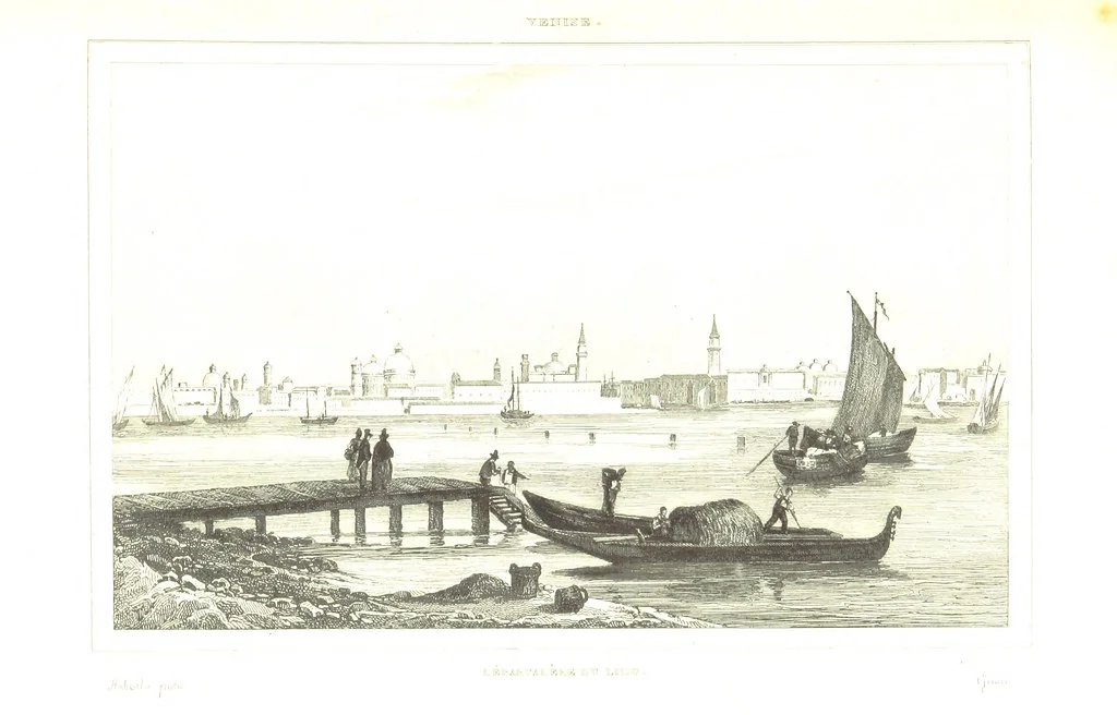 An illustration from Italie Pittoresque. Tableau historique et descriptif de l'Italie, du Piémont, de la Sardaigne, de Malte, de la Sicile et de la Corse, par ... De Norvins, C. Nodier ... Orné de dessins, etc, 1834, leaf 199