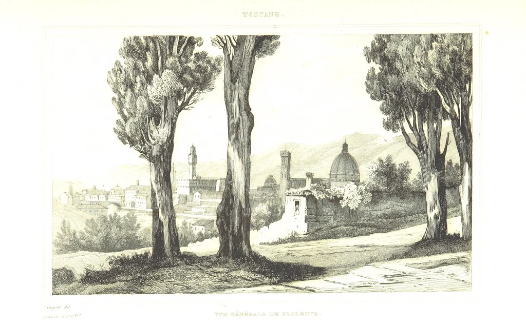 An illustration from Italie Pittoresque. Tableau historique et descriptif de l'Italie, du Piémont, de la Sardaigne, de Malte, de la Sicile et de la Corse, par ... De Norvins, C. Nodier ... Orné de dessins, etc, 1834, leaf 295