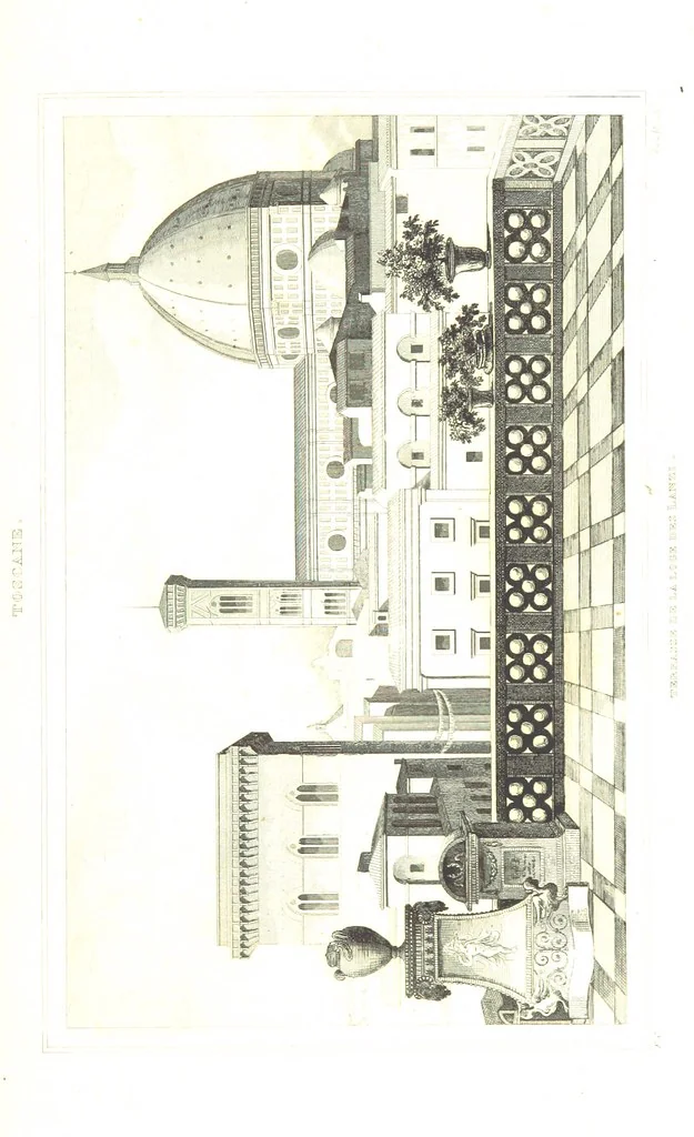 An illustration from Italie Pittoresque. Tableau historique et descriptif de l'Italie, du Piémont, de la Sardaigne, de Malte, de la Sicile et de la Corse, par ... De Norvins, C. Nodier ... Orné de dessins, etc, 1834, leaf 297