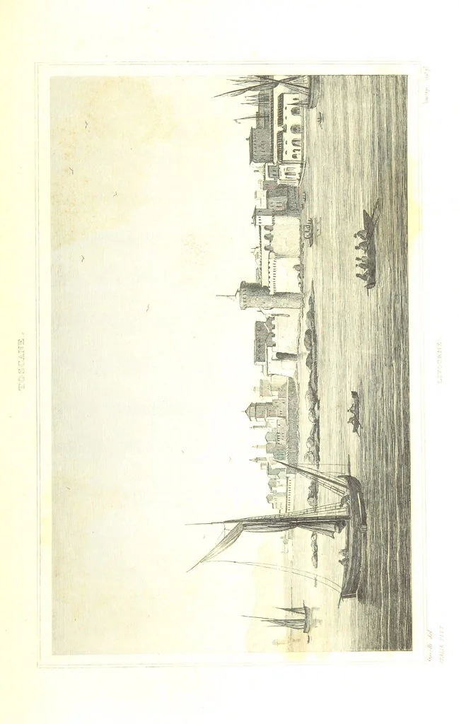 An illustration from Italie Pittoresque. Tableau historique et descriptif de l'Italie, du Piémont, de la Sardaigne, de Malte, de la Sicile et de la Corse, par ... De Norvins, C. Nodier ... Orné de dessins, etc, 1834, leaf 315