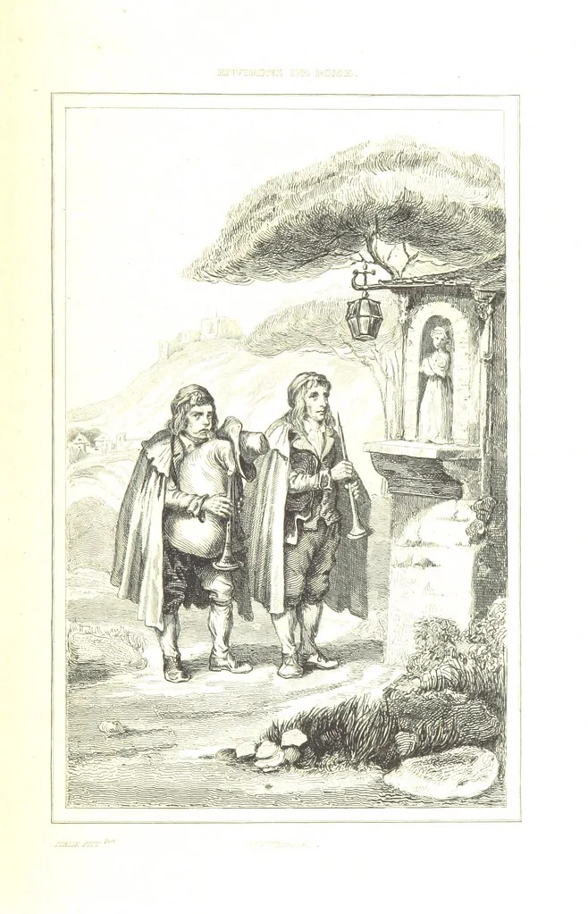 An illustration from Italie Pittoresque. Tableau historique et descriptif de l'Italie, du Piémont, de la Sardaigne, de Malte, de la Sicile et de la Corse, par ... De Norvins, C. Nodier ... Orné de dessins, etc, 1834, leaf 343