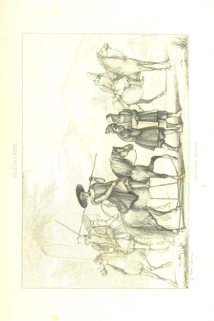 An illustration from Italie Pittoresque. Tableau historique et descriptif de l'Italie, du Piémont, de la Sardaigne, de Malte, de la Sicile et de la Corse, par ... De Norvins, C. Nodier ... Orné de dessins, etc, 1834, leaf 425