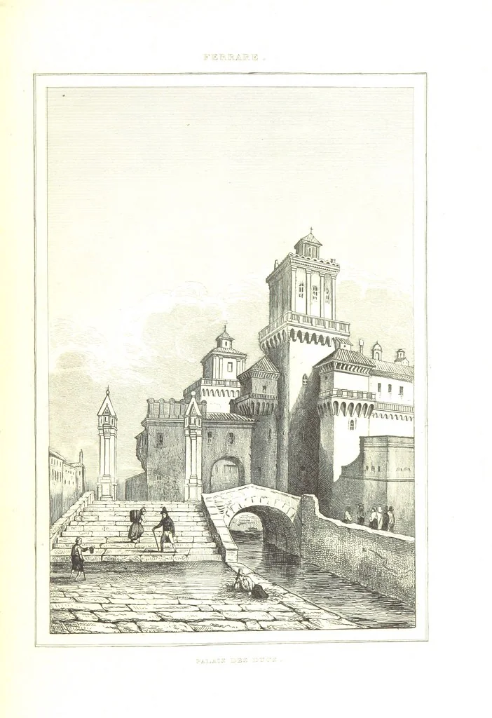 An illustration from Italie Pittoresque. Tableau historique et descriptif de l'Italie, du Piémont, de la Sardaigne, de Malte, de la Sicile et de la Corse, par ... De Norvins, C. Nodier ... Orné de dessins, etc, 1834, leaf 611