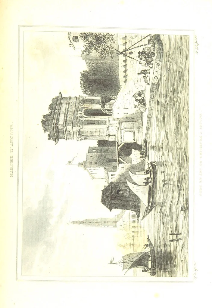 An illustration from Italie Pittoresque. Tableau historique et descriptif de l'Italie, du Piémont, de la Sardaigne, de Malte, de la Sicile et de la Corse, par ... De Norvins, C. Nodier ... Orné de dessins, etc, 1834, leaf 617