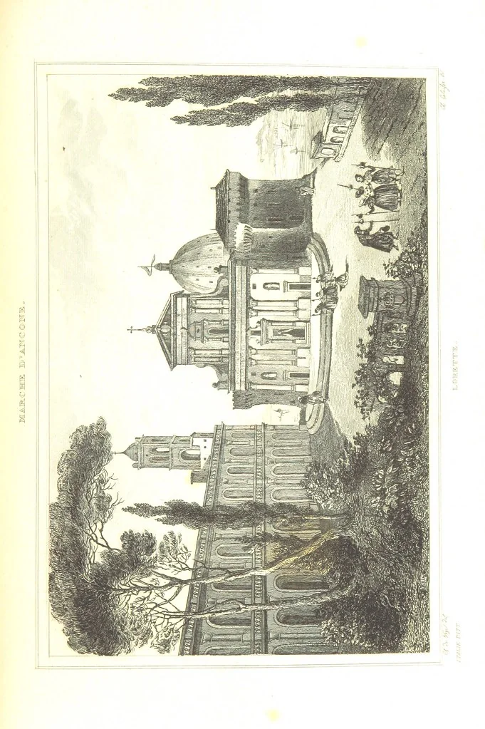 An illustration from Italie Pittoresque. Tableau historique et descriptif de l'Italie, du Piémont, de la Sardaigne, de Malte, de la Sicile et de la Corse, par ... De Norvins, C. Nodier ... Orné de dessins, etc, 1834, leaf 619