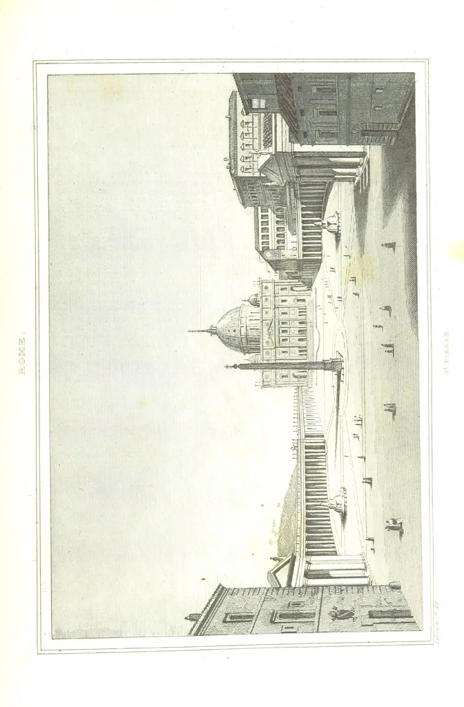 An illustration from Italie Pittoresque. Tableau historique et descriptif de l'Italie, du Piémont, de la Sardaigne, de Malte, de la Sicile et de la Corse, par ... De Norvins, C. Nodier ... Orné de dessins, etc, 1834, leaf 621