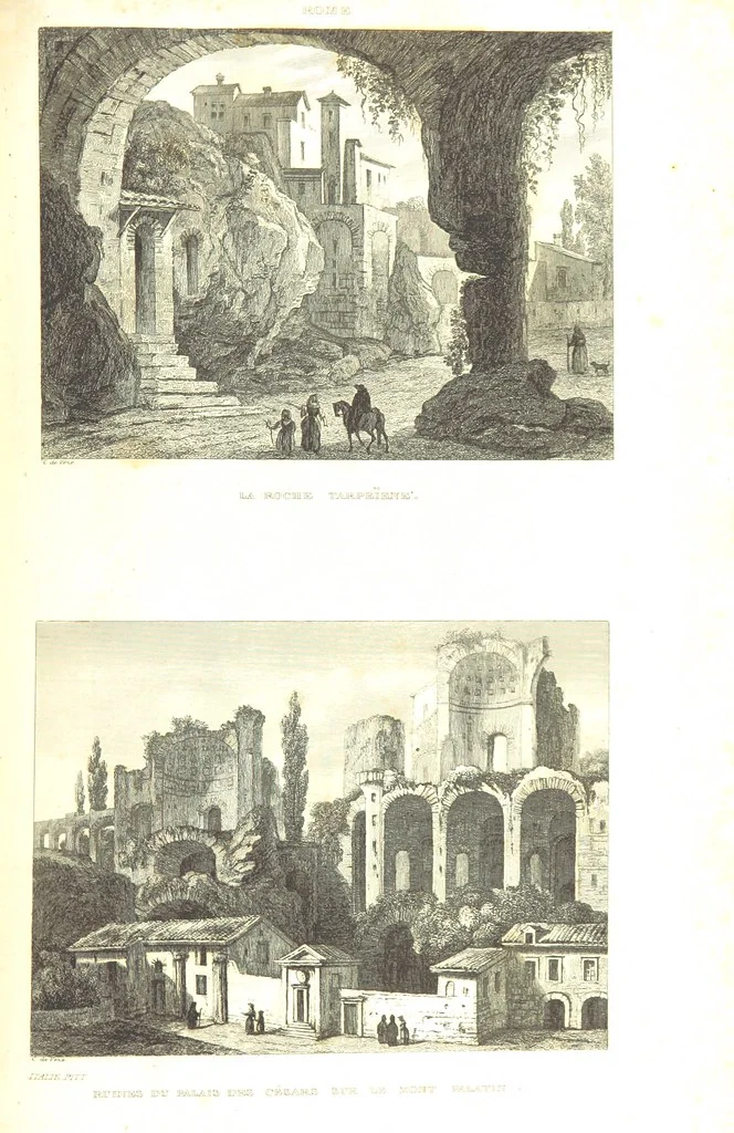 An illustration from Italie Pittoresque. Tableau historique et descriptif de l'Italie, du Piémont, de la Sardaigne, de Malte, de la Sicile et de la Corse, par ... De Norvins, C. Nodier ... Orné de dessins, etc, 1834, leaf 625
