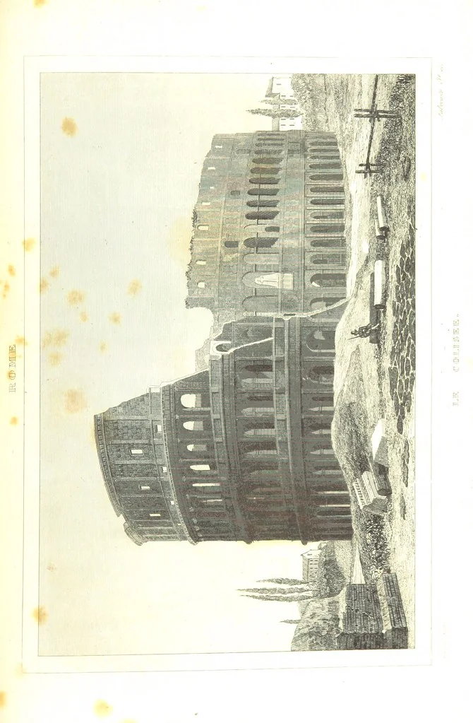 An illustration from Italie Pittoresque. Tableau historique et descriptif de l'Italie, du Piémont, de la Sardaigne, de Malte, de la Sicile et de la Corse, par ... De Norvins, C. Nodier ... Orné de dessins, etc, 1834, leaf 633