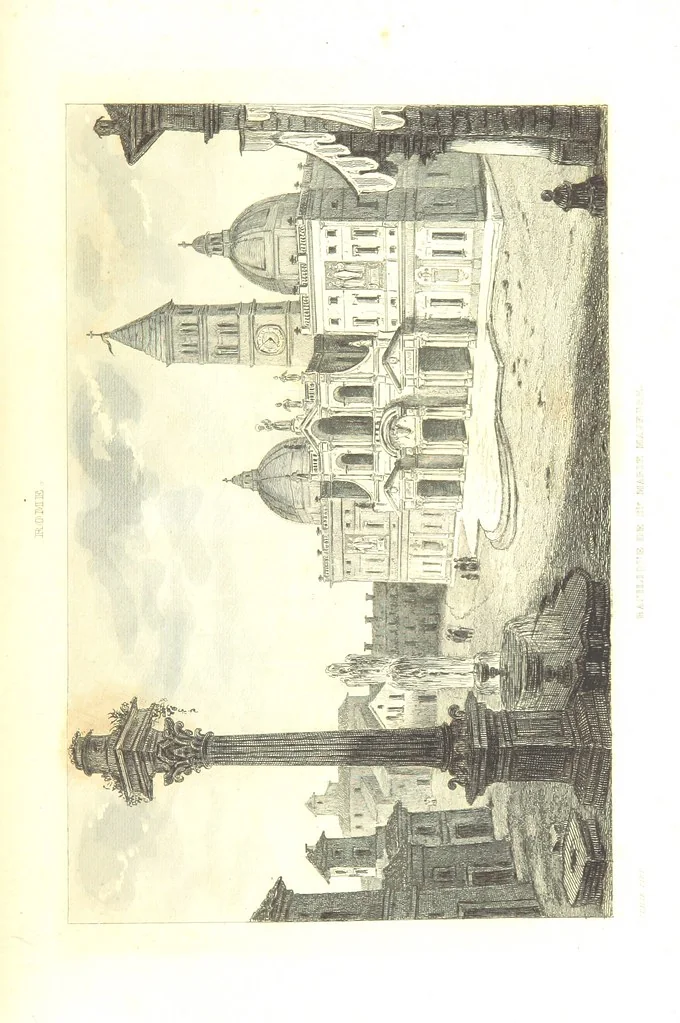 An illustration from Italie Pittoresque. Tableau historique et descriptif de l'Italie, du Piémont, de la Sardaigne, de Malte, de la Sicile et de la Corse, par ... De Norvins, C. Nodier ... Orné de dessins, etc, 1834, leaf 637