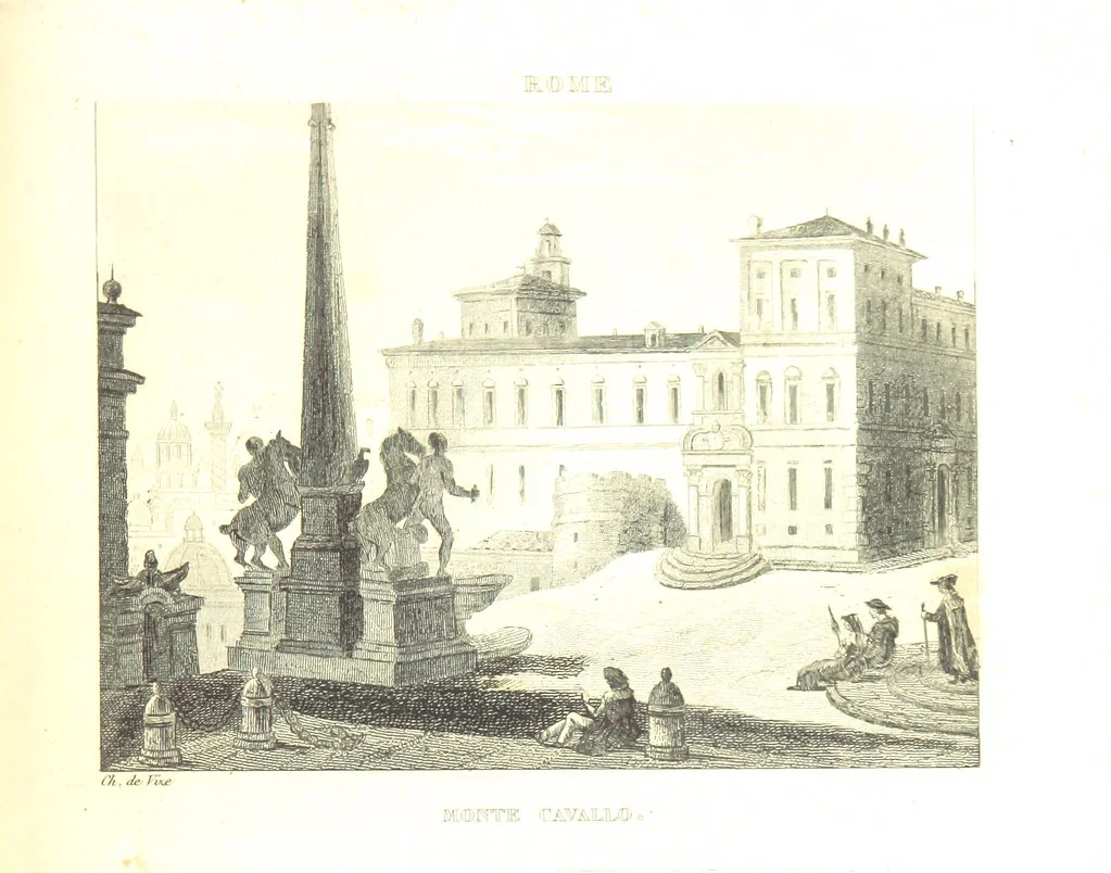 An illustration from Italie Pittoresque. Tableau historique et descriptif de l'Italie, du Piémont, de la Sardaigne, de Malte, de la Sicile et de la Corse, par ... De Norvins, C. Nodier ... Orné de dessins, etc, 1834, leaf 641