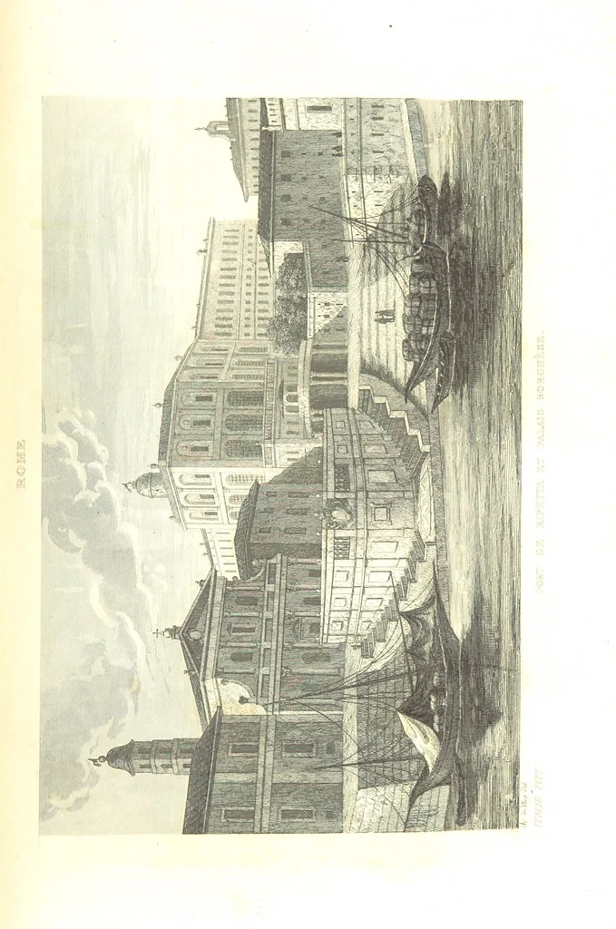 An illustration from Italie Pittoresque. Tableau historique et descriptif de l'Italie, du Piémont, de la Sardaigne, de Malte, de la Sicile et de la Corse, par ... De Norvins, C. Nodier ... Orné de dessins, etc, 1834, leaf 643