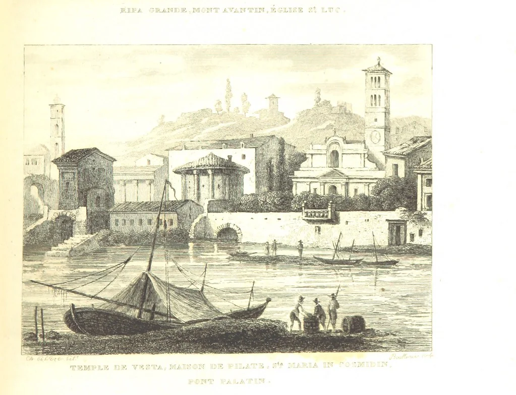 An illustration from Italie Pittoresque. Tableau historique et descriptif de l'Italie, du Piémont, de la Sardaigne, de Malte, de la Sicile et de la Corse, par ... De Norvins, C. Nodier ... Orné de dessins, etc, 1834, leaf 645