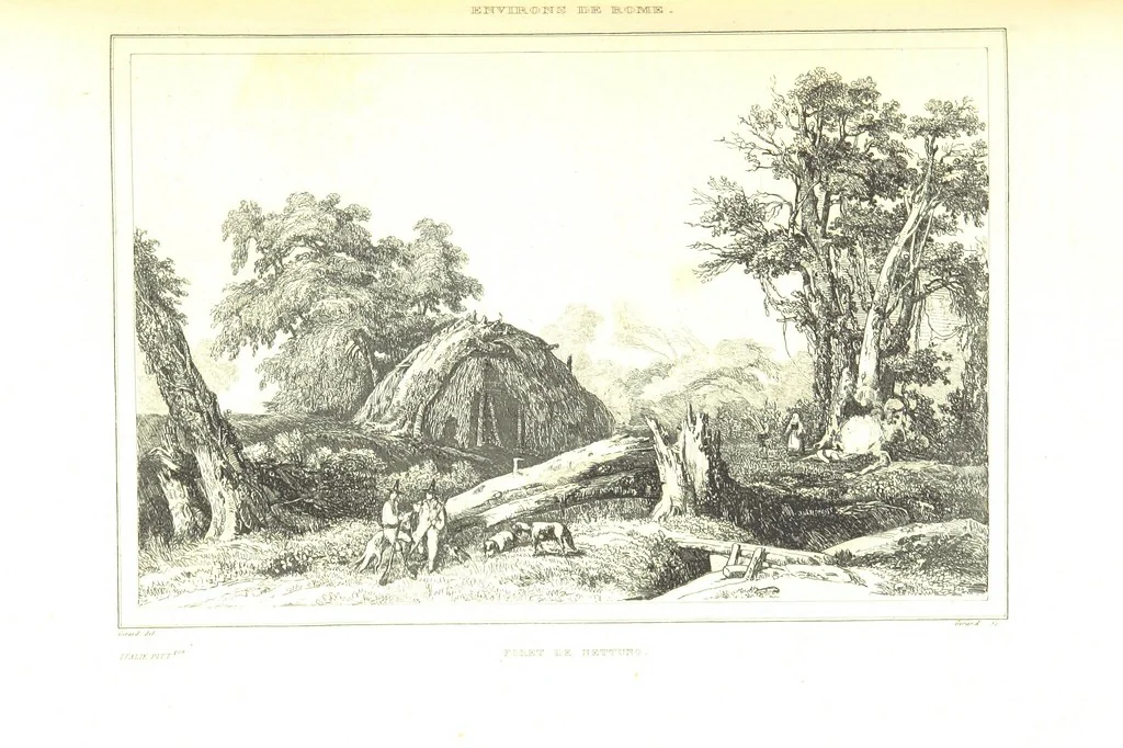 An illustration from Italie Pittoresque. Tableau historique et descriptif de l'Italie, du Piémont, de la Sardaigne, de Malte, de la Sicile et de la Corse, par ... De Norvins, C. Nodier ... Orné de dessins, etc, 1834, leaf 655