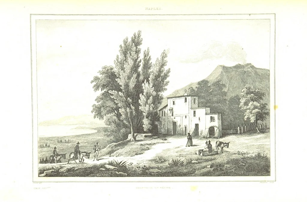An illustration from Italie Pittoresque. Tableau historique et descriptif de l'Italie, du Piémont, de la Sardaigne, de Malte, de la Sicile et de la Corse, par ... De Norvins, C. Nodier ... Orné de dessins, etc, 1834, leaf 743