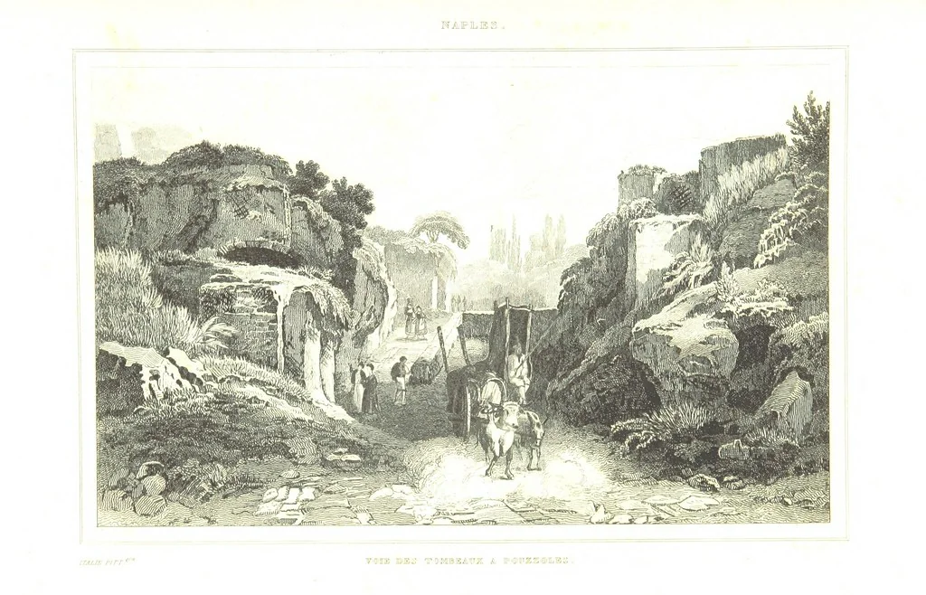 An illustration from Italie Pittoresque. Tableau historique et descriptif de l'Italie, du Piémont, de la Sardaigne, de Malte, de la Sicile et de la Corse, par ... De Norvins, C. Nodier ... Orné de dessins, etc, 1834, leaf 749