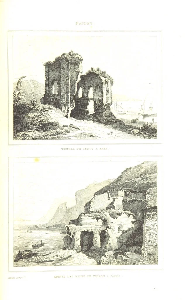 An illustration from Italie Pittoresque. Tableau historique et descriptif de l'Italie, du Piémont, de la Sardaigne, de Malte, de la Sicile et de la Corse, par ... De Norvins, C. Nodier ... Orné de dessins, etc, 1834, leaf 751