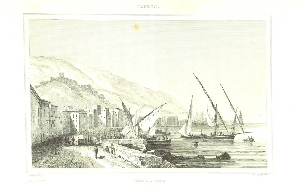 An illustration from Italie Pittoresque. Tableau historique et descriptif de l'Italie, du Piémont, de la Sardaigne, de Malte, de la Sicile et de la Corse, par ... De Norvins, C. Nodier ... Orné de dessins, etc, 1834, leaf 753
