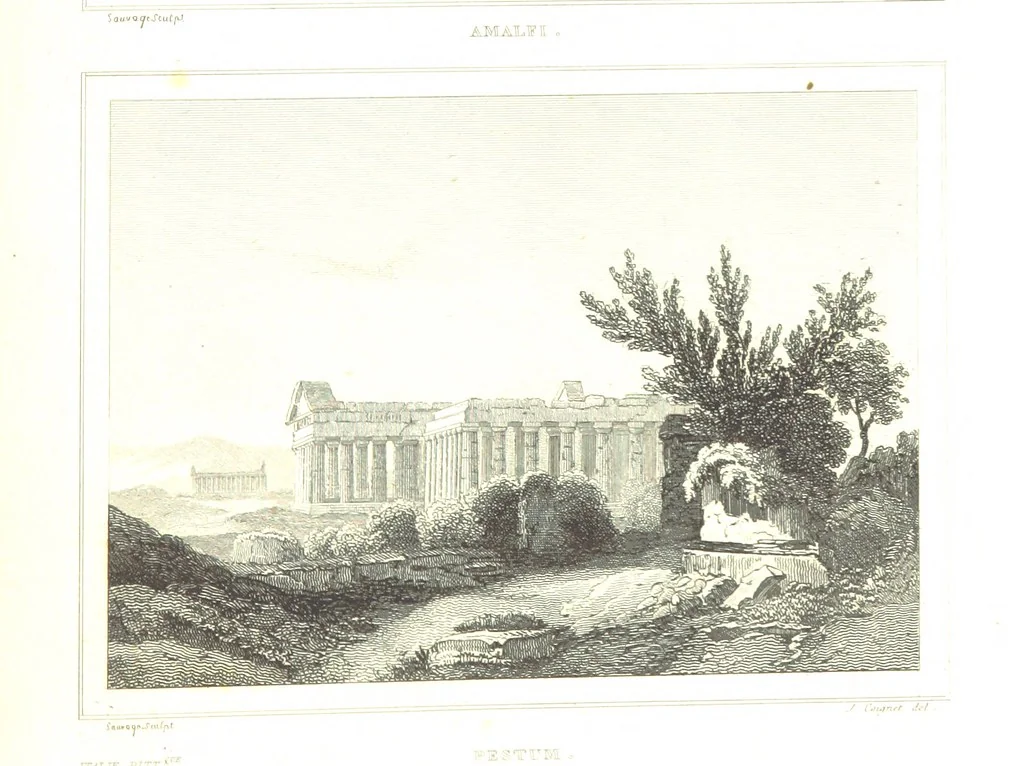 An illustration from Italie Pittoresque. Tableau historique et descriptif de l'Italie, du Piémont, de la Sardaigne, de Malte, de la Sicile et de la Corse, par ... De Norvins, C. Nodier ... Orné de dessins, etc, 1834, leaf 755