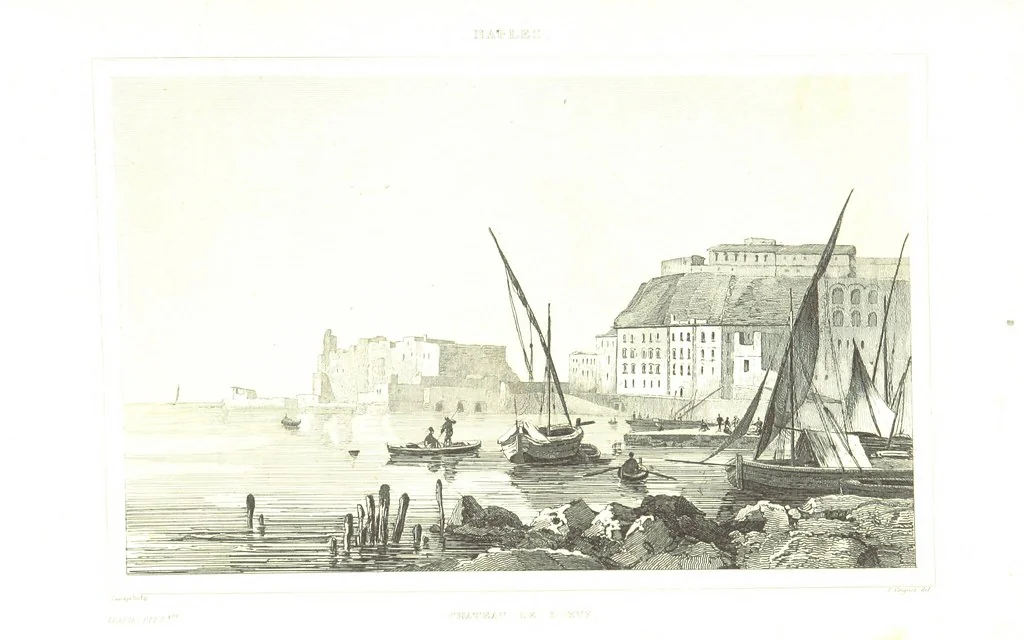 An illustration from Italie Pittoresque. Tableau historique et descriptif de l'Italie, du Piémont, de la Sardaigne, de Malte, de la Sicile et de la Corse, par ... De Norvins, C. Nodier ... Orné de dessins, etc, 1834, leaf 761