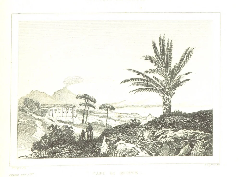 An illustration from Italie Pittoresque. Tableau historique et descriptif de l'Italie, du Piémont, de la Sardaigne, de Malte, de la Sicile et de la Corse, par ... De Norvins, C. Nodier ... Orné de dessins, etc, 1834, leaf 763