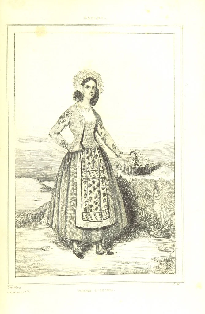 An illustration from Italie Pittoresque. Tableau historique et descriptif de l'Italie, du Piémont, de la Sardaigne, de Malte, de la Sicile et de la Corse, par ... De Norvins, C. Nodier ... Orné de dessins, etc, 1834, leaf 775