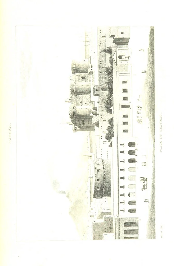An illustration from Italie Pittoresque. Tableau historique et descriptif de l'Italie, du Piémont, de la Sardaigne, de Malte, de la Sicile et de la Corse, par ... De Norvins, C. Nodier ... Orné de dessins, etc, 1834, leaf 777