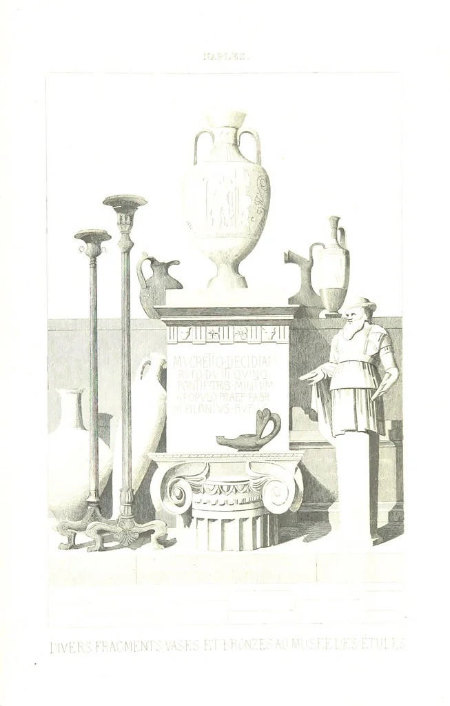 An illustration from Italie Pittoresque. Tableau historique et descriptif de l'Italie, du Piémont, de la Sardaigne, de Malte, de la Sicile et de la Corse, par ... De Norvins, C. Nodier ... Orné de dessins, etc, 1834, leaf 779