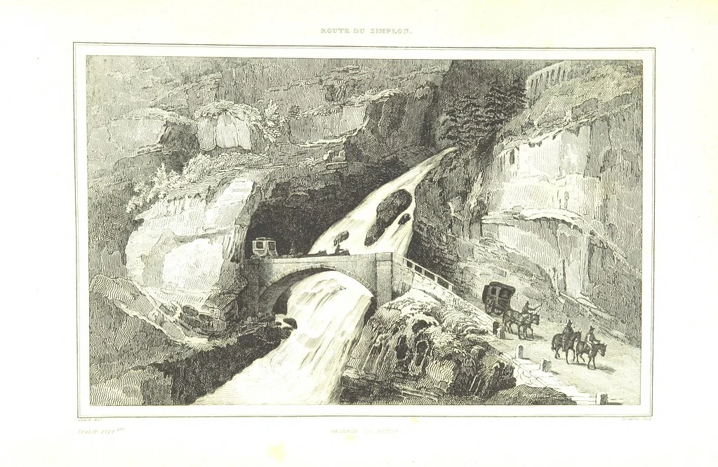 An illustration from Italie Pittoresque. Tableau historique et descriptif de l'Italie, du Piémont, de la Sardaigne, de Malte, de la Sicile et de la Corse, par ... De Norvins, C. Nodier ... Orné de dessins, etc, 1834, leaf 81