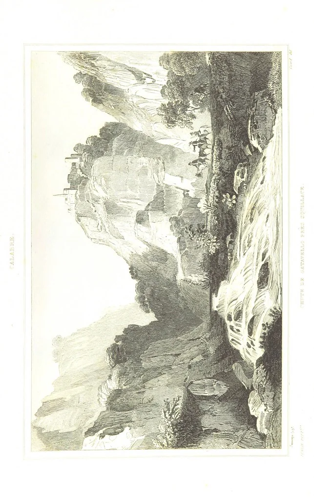 An illustration from Italie Pittoresque. Tableau historique et descriptif de l'Italie, du Piémont, de la Sardaigne, de Malte, de la Sicile et de la Corse, par ... De Norvins, C. Nodier ... Orné de dessins, etc, 1834, leaf 855