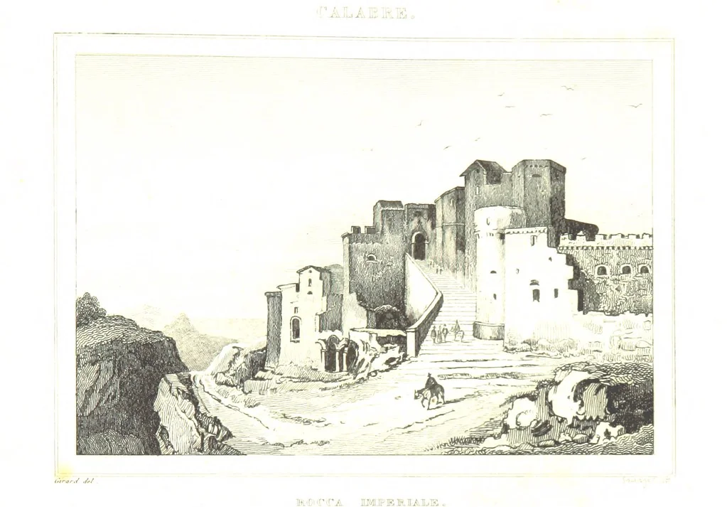 An illustration from Italie Pittoresque. Tableau historique et descriptif de l'Italie, du Piémont, de la Sardaigne, de Malte, de la Sicile et de la Corse, par ... De Norvins, C. Nodier ... Orné de dessins, etc, 1834, leaf 859