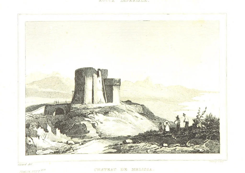 An illustration from Italie Pittoresque. Tableau historique et descriptif de l'Italie, du Piémont, de la Sardaigne, de Malte, de la Sicile et de la Corse, par ... De Norvins, C. Nodier ... Orné de dessins, etc, 1834, leaf 859