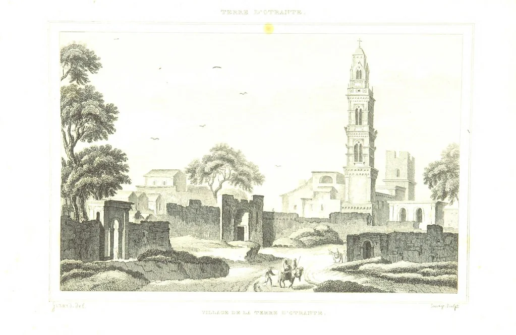 An illustration from Italie Pittoresque. Tableau historique et descriptif de l'Italie, du Piémont, de la Sardaigne, de Malte, de la Sicile et de la Corse, par ... De Norvins, C. Nodier ... Orné de dessins, etc, 1834, leaf 861