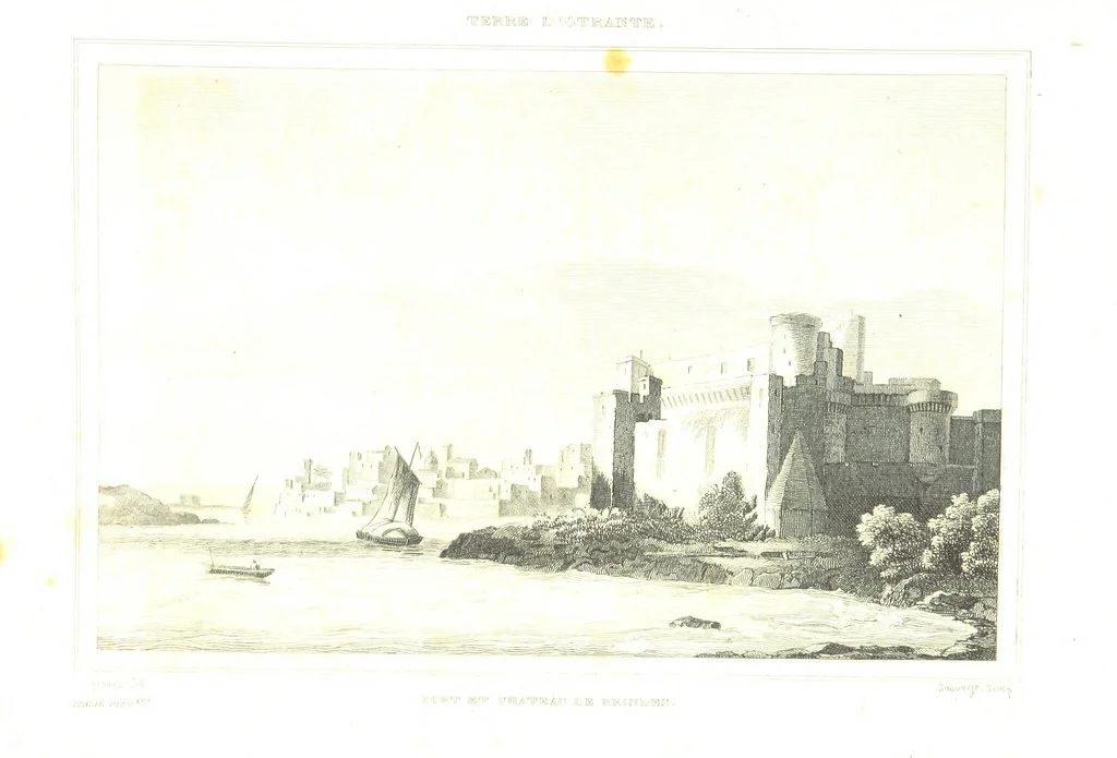 An illustration from Italie Pittoresque. Tableau historique et descriptif de l'Italie, du Piémont, de la Sardaigne, de Malte, de la Sicile et de la Corse, par ... De Norvins, C. Nodier ... Orné de dessins, etc, 1834, leaf 863