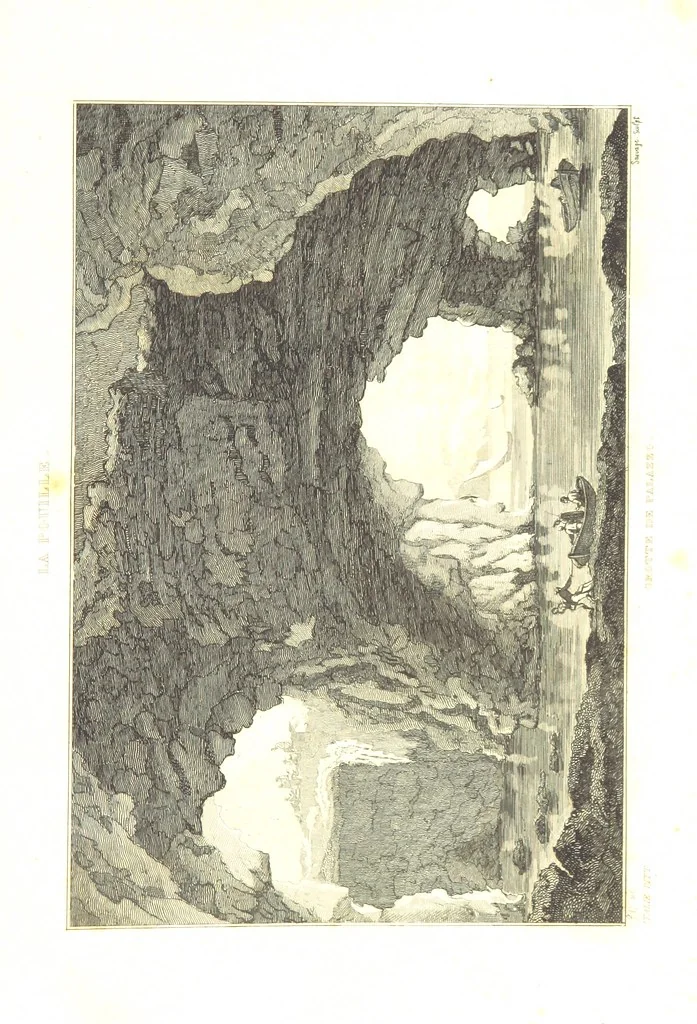 An illustration from Italie Pittoresque. Tableau historique et descriptif de l'Italie, du Piémont, de la Sardaigne, de Malte, de la Sicile et de la Corse, par ... De Norvins, C. Nodier ... Orné de dessins, etc, 1834, leaf 865