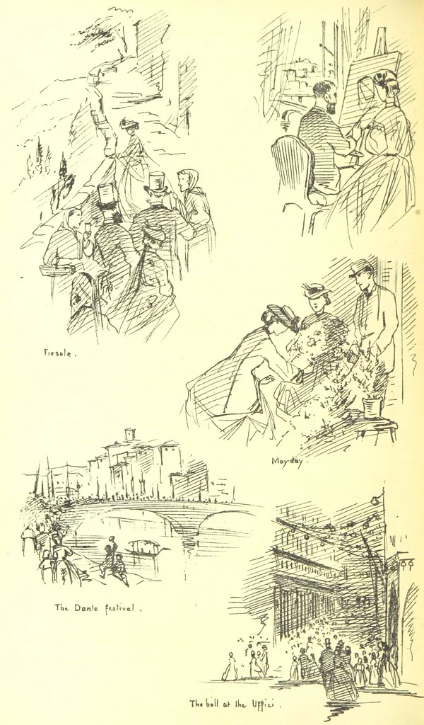 An illustration from Beaten Tracks: or, Pen and Pencil Sketches in Italy. By the authoress of “A Voyage en Zigzag” [Miss E. Tuckett, 1866, leaf 188