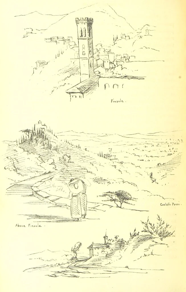An illustration from Beaten Tracks: or, Pen and Pencil Sketches in Italy. By the authoress of “A Voyage en Zigzag” [Miss E. Tuckett, 1866, leaf 270