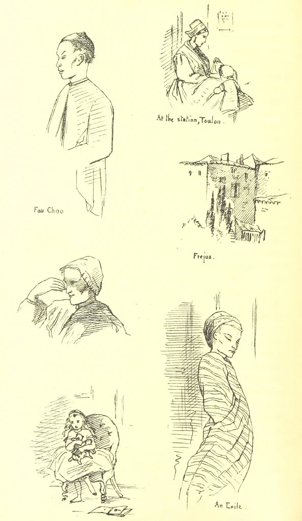 An illustration from Beaten Tracks: or, Pen and Pencil Sketches in Italy. By the authoress of “A Voyage en Zigzag” [Miss E. Tuckett, 1866, leaf 38