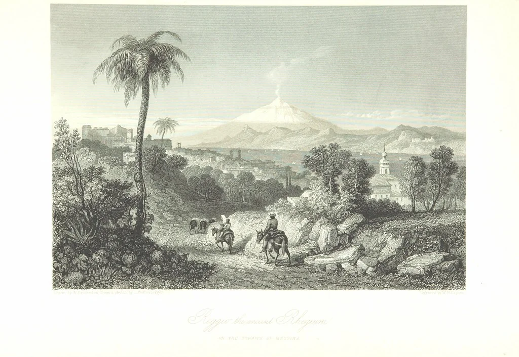 An illustration from Italy, classical, historical and picturesque. Illustrated in a series of views from drawings by Stanfield, R. A., Roberts, R. A., Harding, Prout, Leitch, Brockedon, Barnard, &c. &c. With descriptions of the scenes. Preceded by an introductory essay, on the recent history and present condition of Italy and the Italians, by Camillo Mapei (translated by David Dundas Scott), 1859, leaf 371
