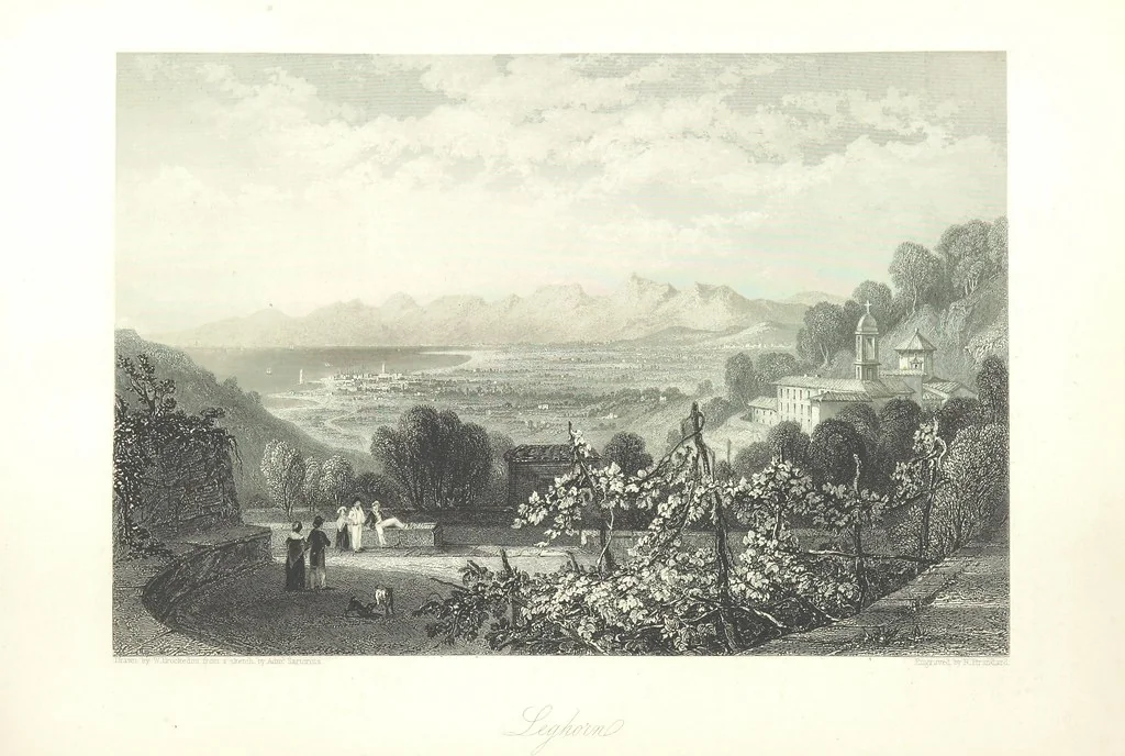 An illustration from Italy, illustrated and described, in a series of views from drawings by Stanfield, R.A., Roberts, R.A., Harding, Prout, Leitch, Brockedon, Barnard, &c. &c. With descriptions of the scenes. And an introductory essay. on the political, religious, and moral state of Italy. By Camillo Mapei [translated by David Dundas Scott] ... And a sketch of the history and progress of Italy during the last fifteen years, 1847-62, in continuation of Dr. Mapei's essay. By the Rev. Gavin Carlyle, 1864, leaf 270