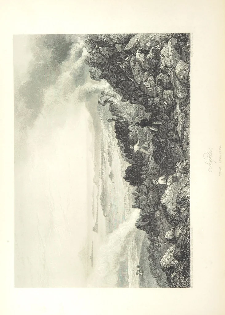 An illustration from Italy, illustrated and described, in a series of views from drawings by Stanfield, R.A., Roberts, R.A., Harding, Prout, Leitch, Brockedon, Barnard, &c. &c. With descriptions of the scenes. And an introductory essay. on the political, religious, and moral state of Italy. By Camillo Mapei [translated by David Dundas Scott] ... And a sketch of the history and progress of Italy during the last fifteen years, 1847-62, in continuation of Dr. Mapei's essay. By the Rev. Gavin Carlyle, 1864, leaf 440
