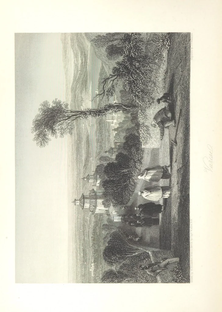 An illustration from Italy, illustrated and described, in a series of views from drawings by Stanfield, R.A., Roberts, R.A., Harding, Prout, Leitch, Brockedon, Barnard, &c. &c. With descriptions of the scenes. And an introductory essay. on the political, religious, and moral state of Italy. By Camillo Mapei [translated by David Dundas Scott] ... And a sketch of the history and progress of Italy during the last fifteen years, 1847-62, in continuation of Dr. Mapei's essay. By the Rev. Gavin Carlyle, 1864, leaf 562