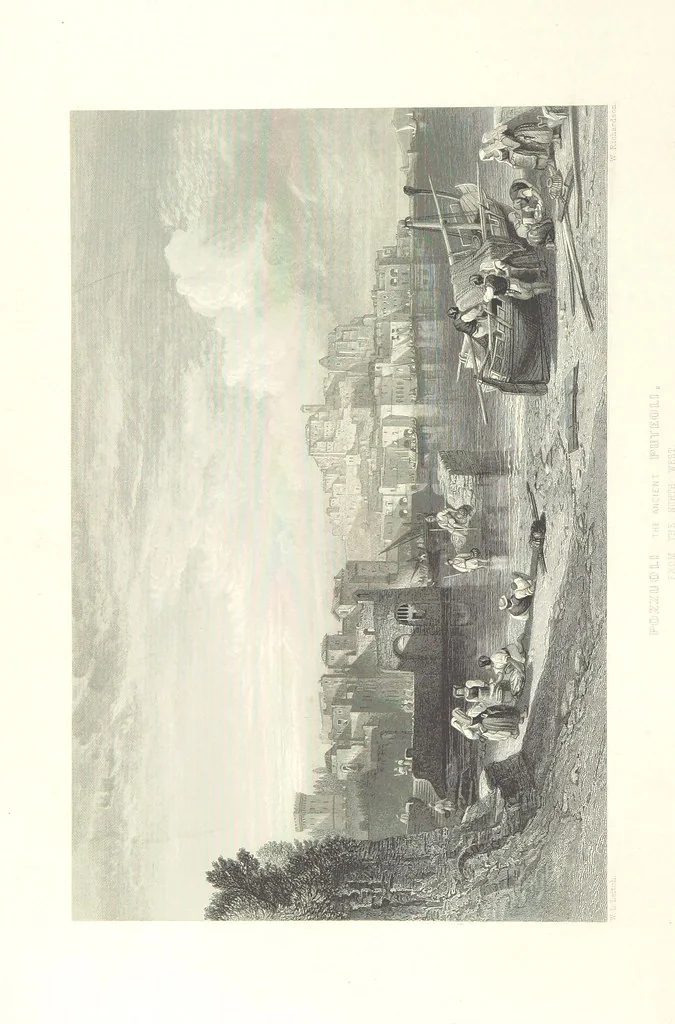 An illustration from Italy, illustrated and described, in a series of views from drawings by Stanfield, R.A., Roberts, R.A., Harding, Prout, Leitch, Brockedon, Barnard, &c. &c. With descriptions of the scenes. And an introductory essay. on the political, religious, and moral state of Italy. By Camillo Mapei [translated by David Dundas Scott] ... And a sketch of the history and progress of Italy during the last fifteen years, 1847-62, in continuation of Dr. Mapei's essay. By the Rev. Gavin Carlyle, 1864, leaf 584