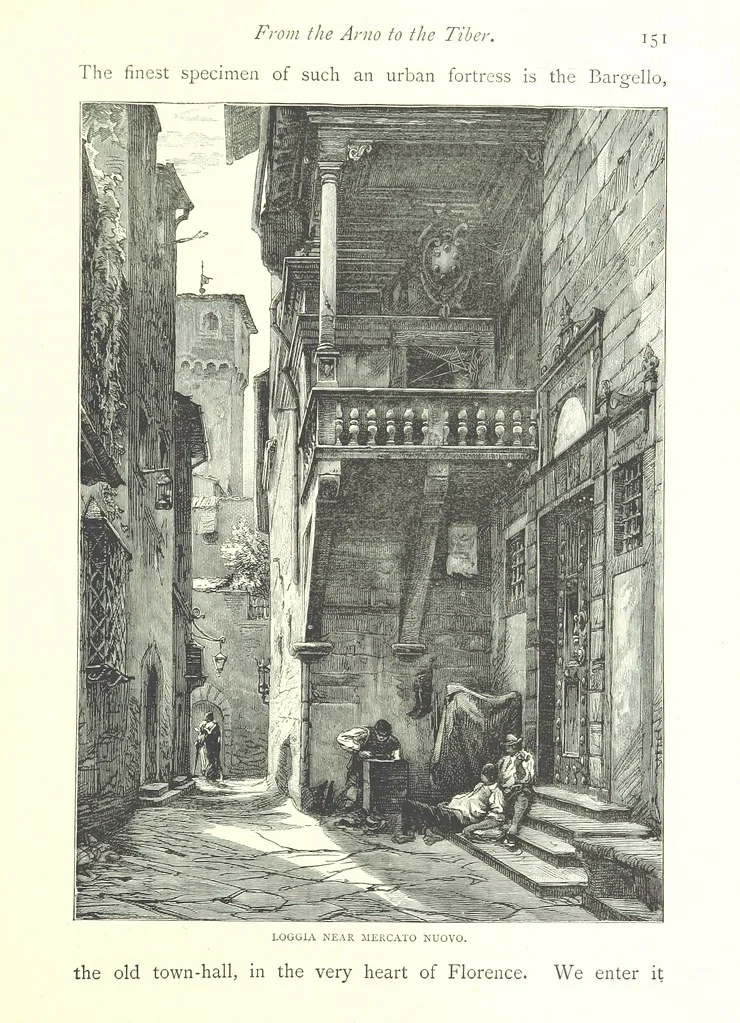 An illustration from Italy from the Alps to Mount Etna ... With ... illustrations, 1886, leaf 163