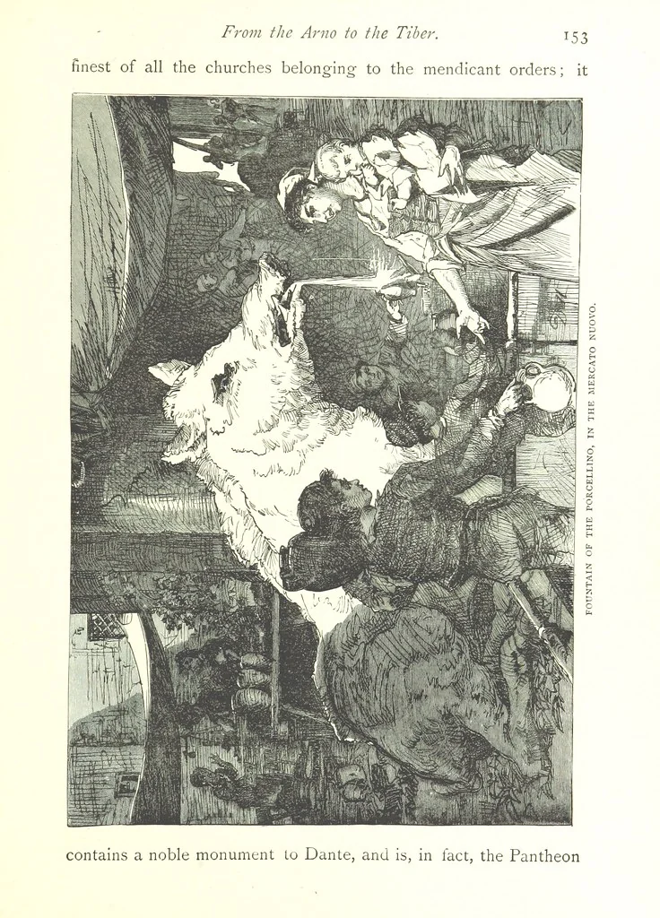 An illustration from Italy from the Alps to Mount Etna ... With ... illustrations, 1886, leaf 165