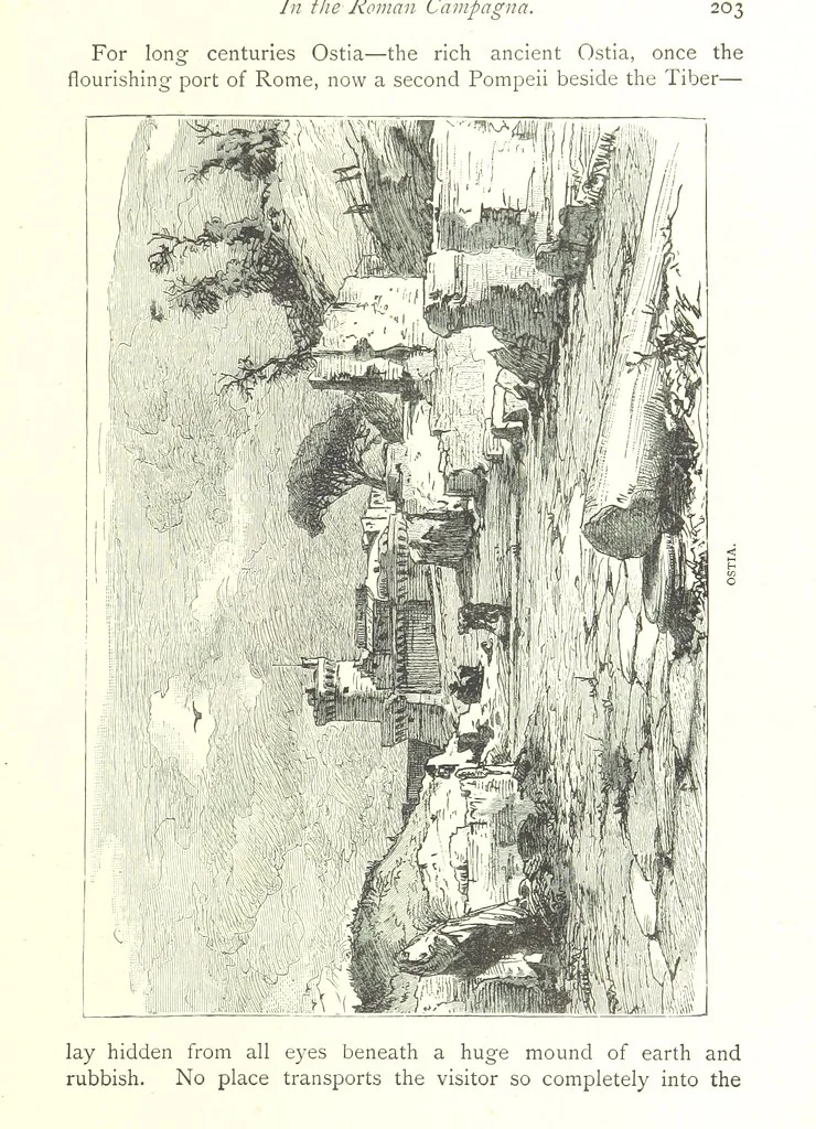 An illustration from Italy from the Alps to Mount Etna ... With ... illustrations, 1886, leaf 215
