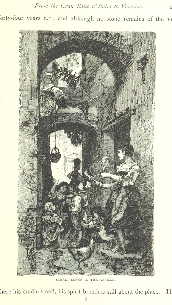 An illustration from Italy from the Alps to Mount Etna ... With ... illustrations, 1886, leaf 269